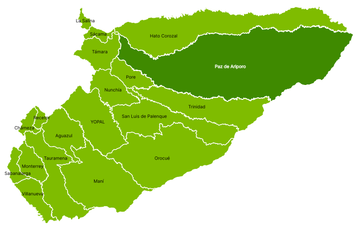 Mapa de Paz de Ariporo